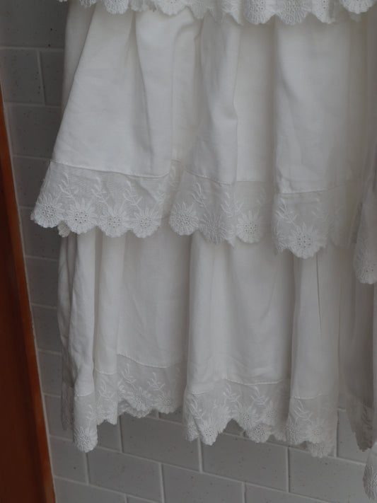 tiered skirt