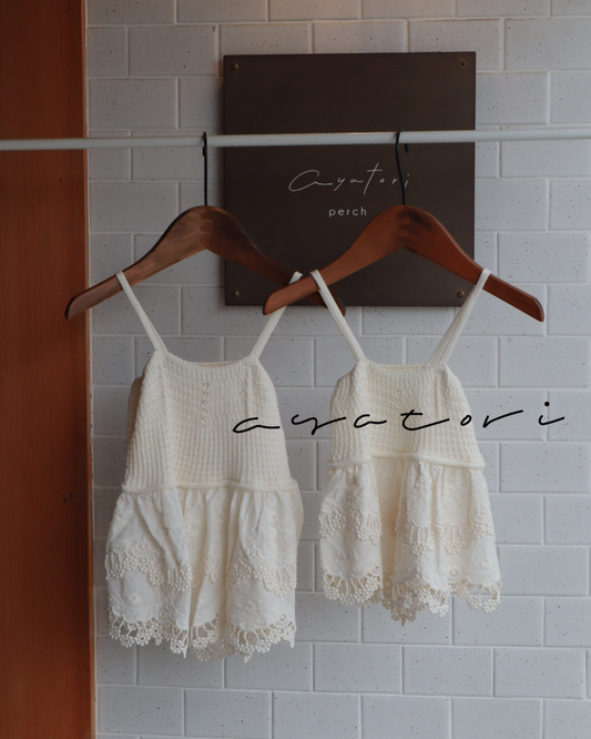lace paneled camisole