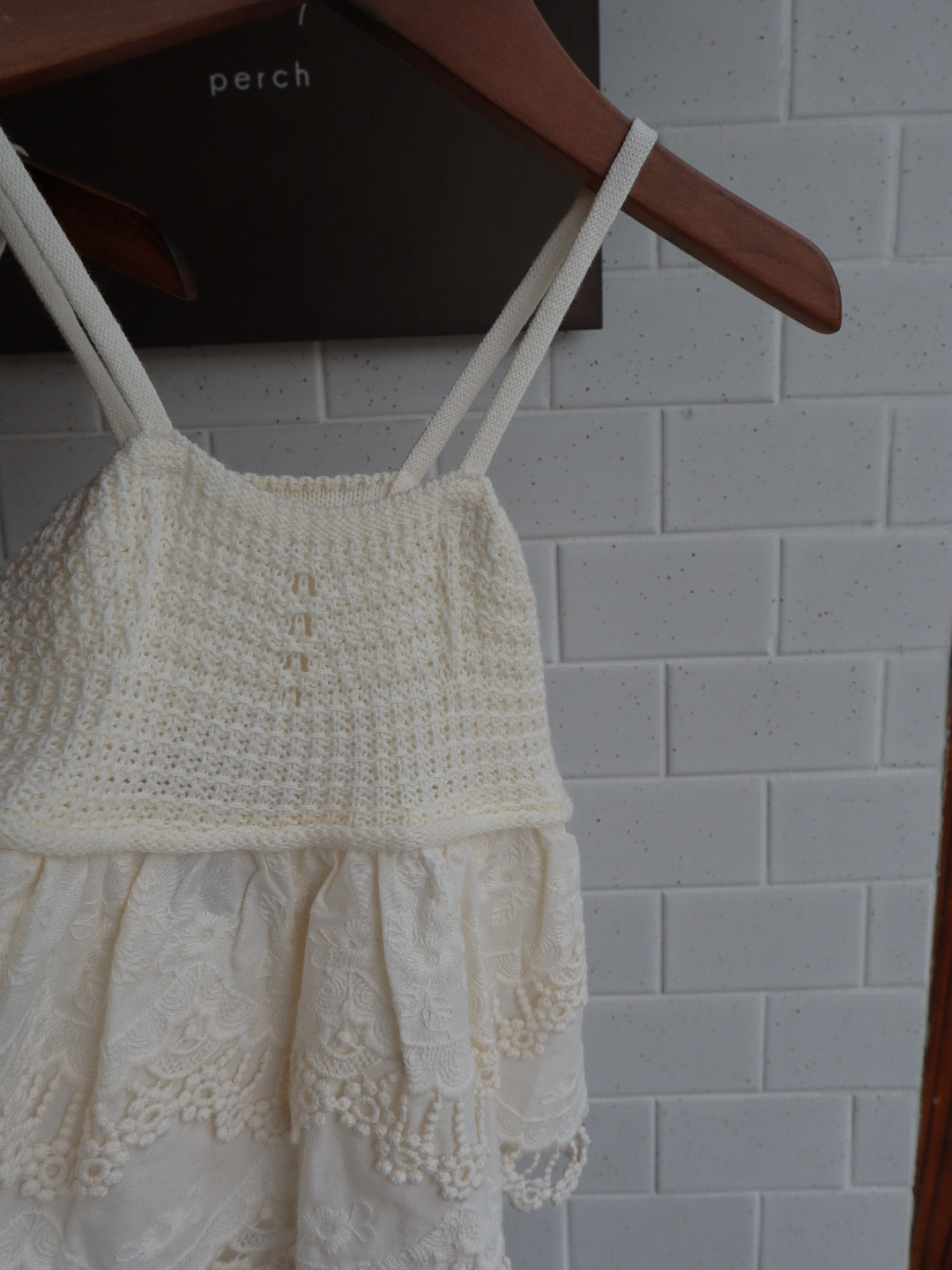 lace paneled camisole