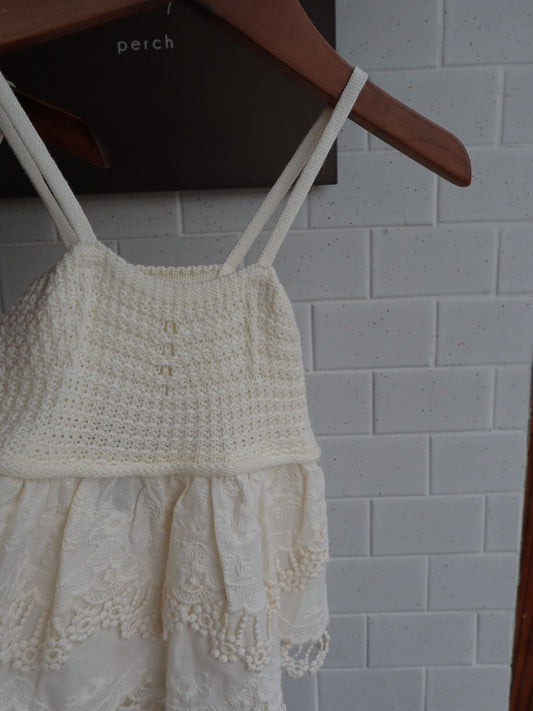lace paneled camisole