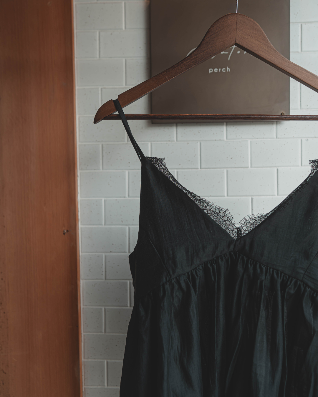 Camisole with sheer lace