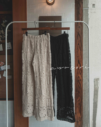 Crochet pants