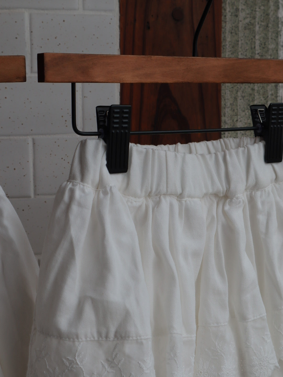 tiered skirt