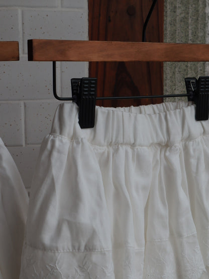 tiered skirt