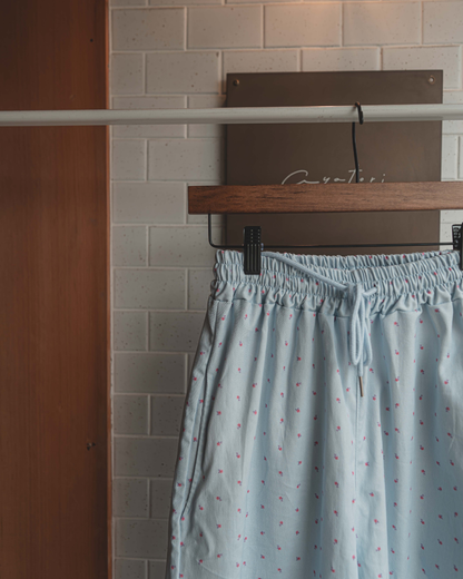 Flower tag pants