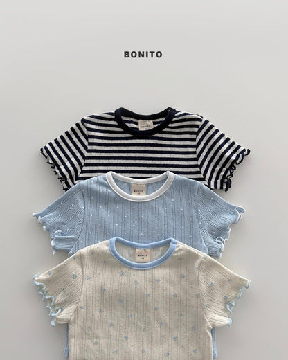 BONITO bloom eyelet tee