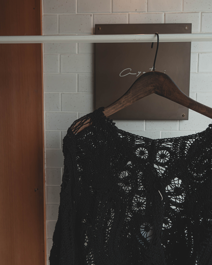 Crochet short cardigan