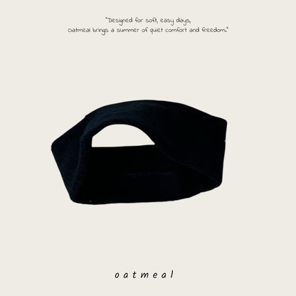 oatmeal towel hair band