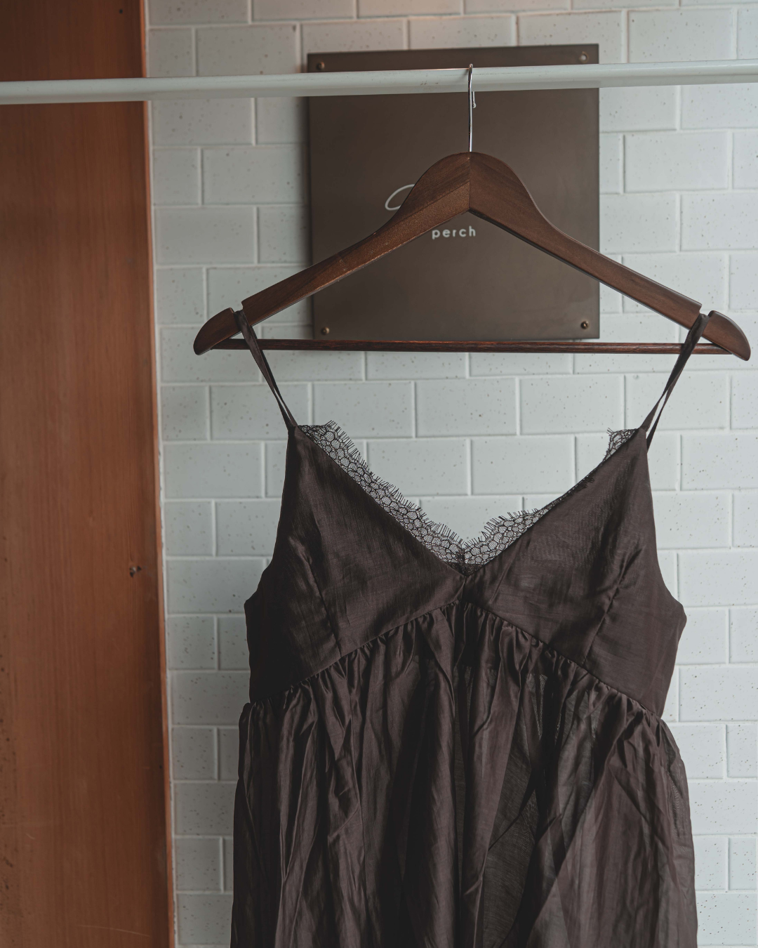 Camisole with sheer lace