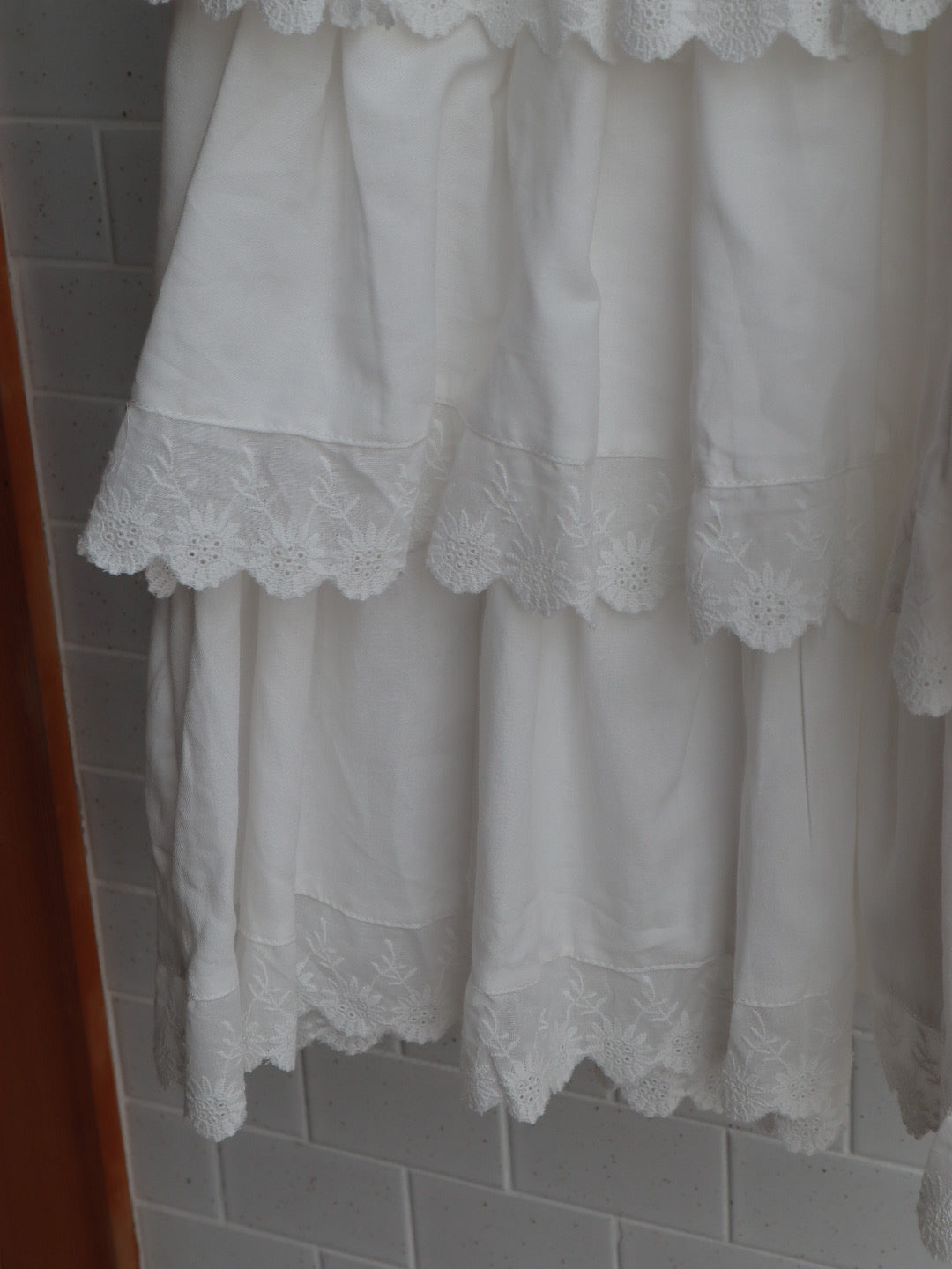 tiered skirt