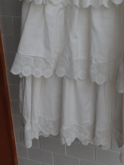 tiered skirt