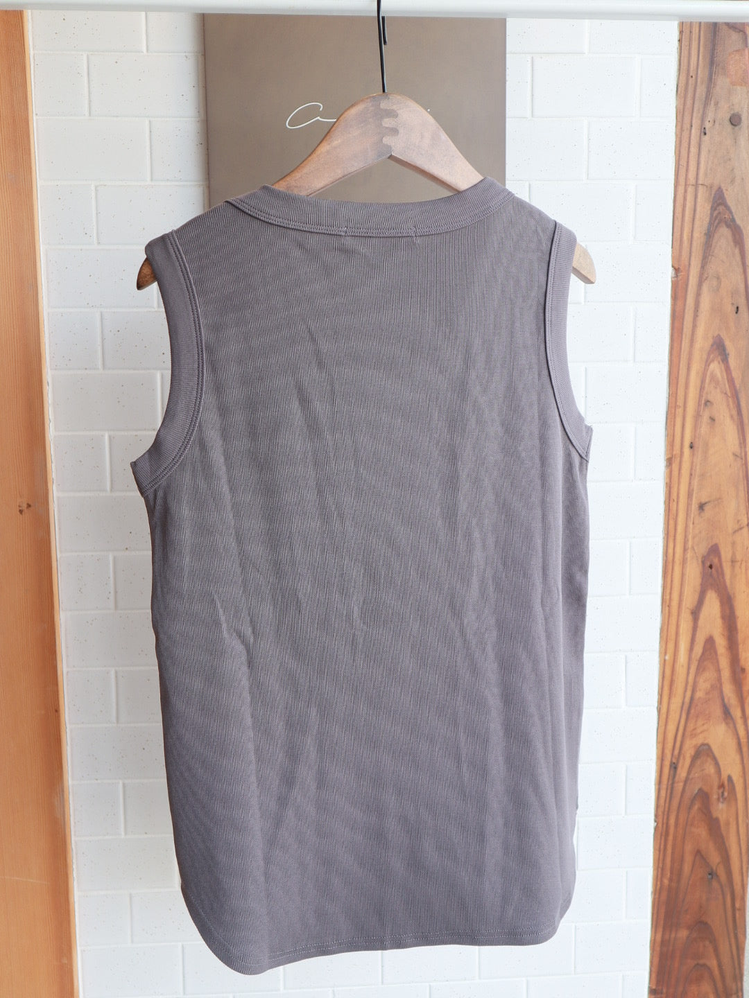 ribbed tank top