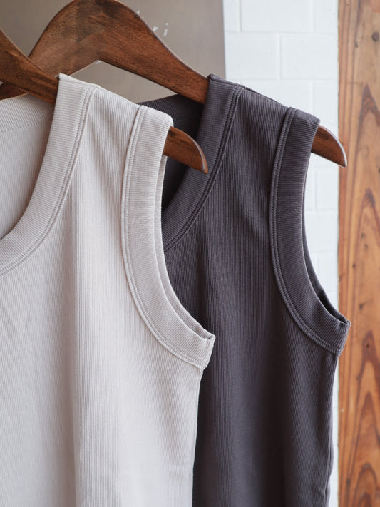 ribbed tank top