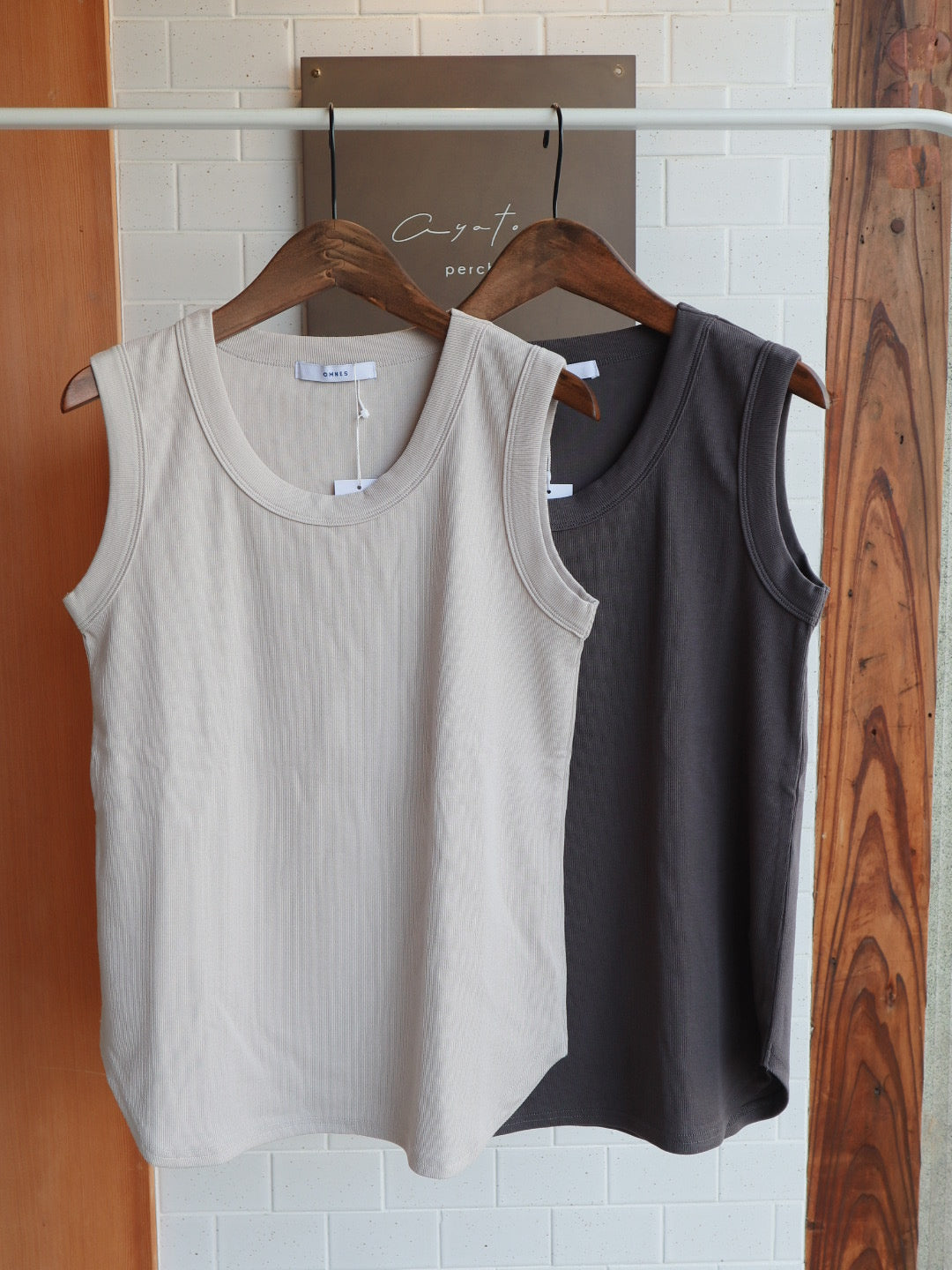 ribbed tank top