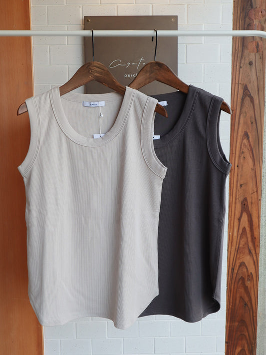ribbed tank top