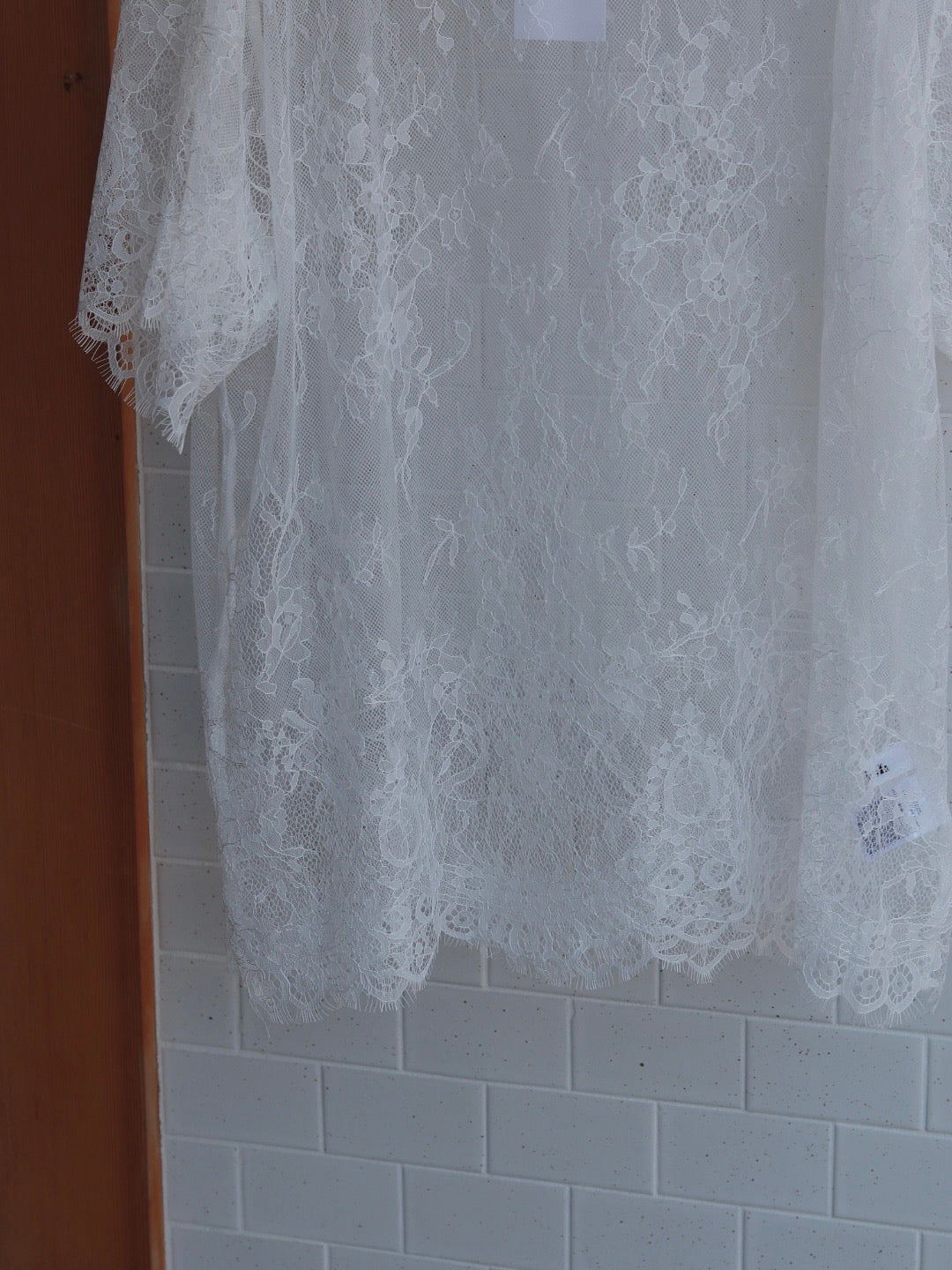 Lace over T